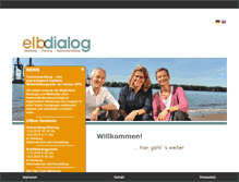 Tablet Screenshot of elbdialog.com